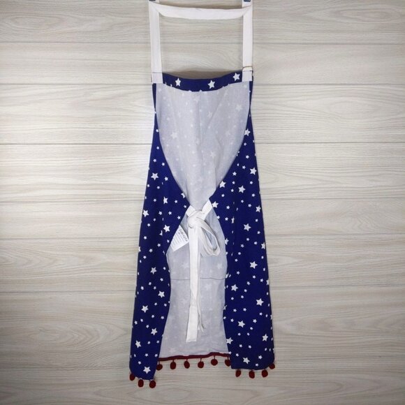 NWT Chef Apron Stars Pattern - Picture 3 of 4